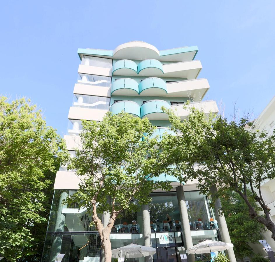 Hotel Ali D'Oro リミニ エクステリア 写真